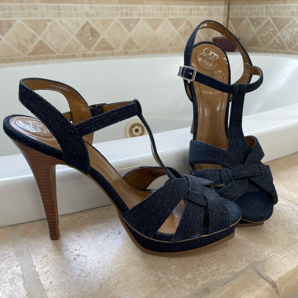 BCBG Jean Platform Heels